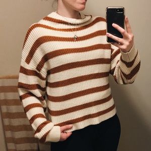 Paper Crown Striped Sweater